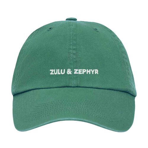 Zulu & Zephyr Tallow Green Canvas Cap